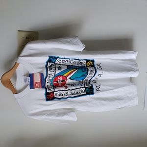 Vintage Olympic games Atlanta, Georgia 1996 Coca-Cola T-shirt NWT